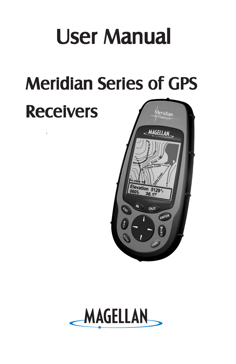 Thales Navigation Meridian Series User Manual | 89 pages