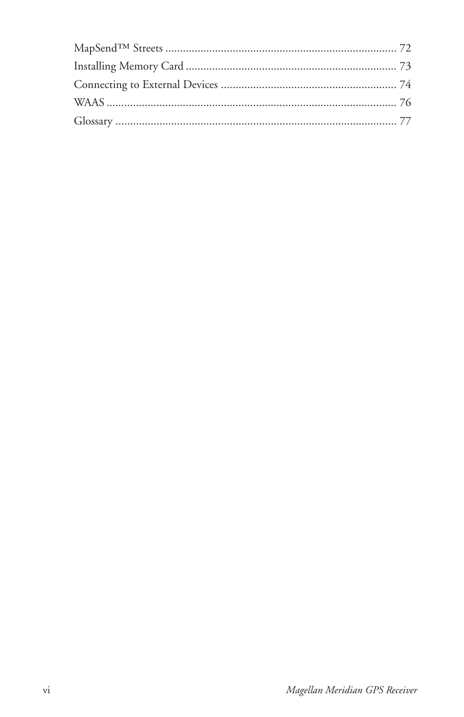 Thales Navigation Meridian Series User Manual | Page 10 / 89
