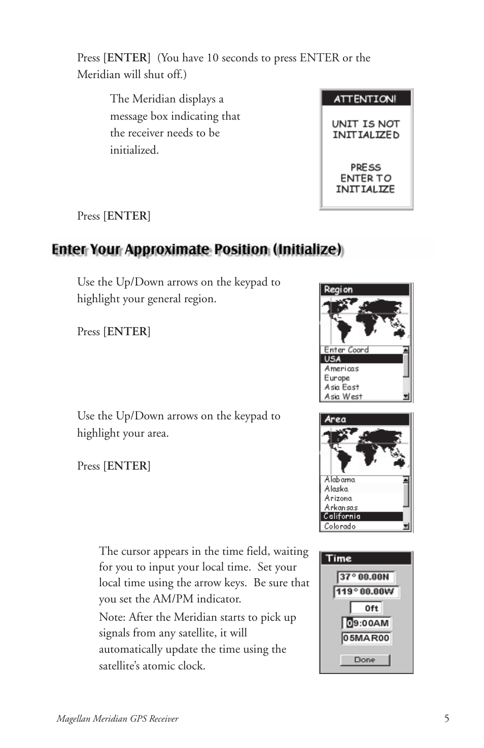 Thales Navigation Meridian Series User Manual | Page 15 / 89