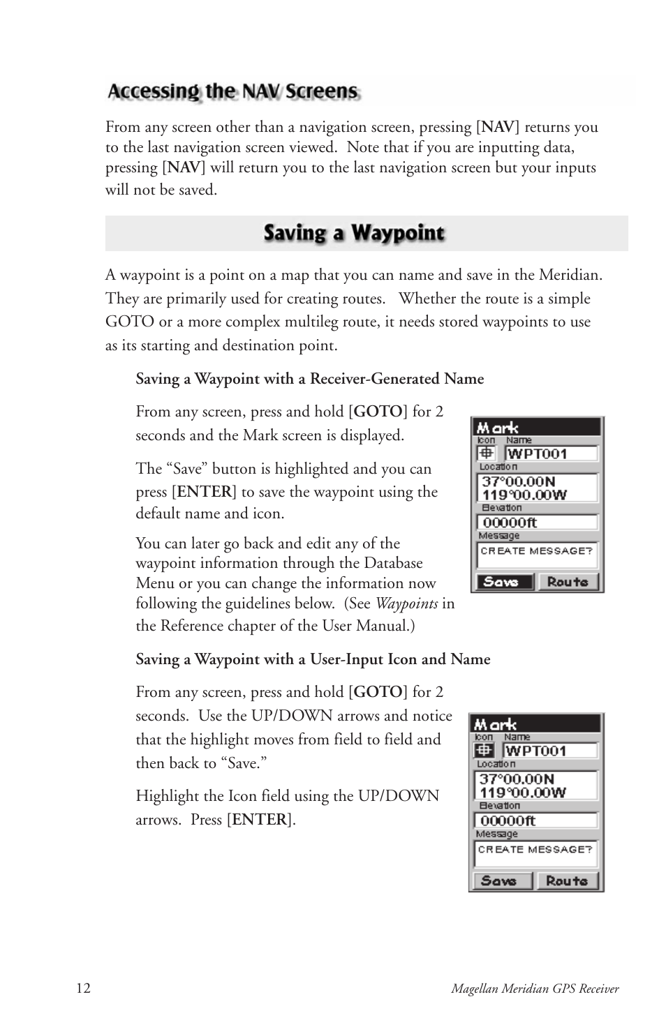 Thales Navigation Meridian Series User Manual | Page 22 / 89