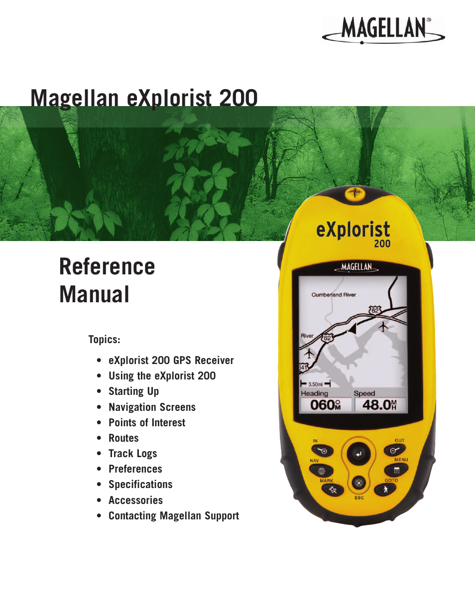 Thales Navigation 200 User Manual | 82 pages