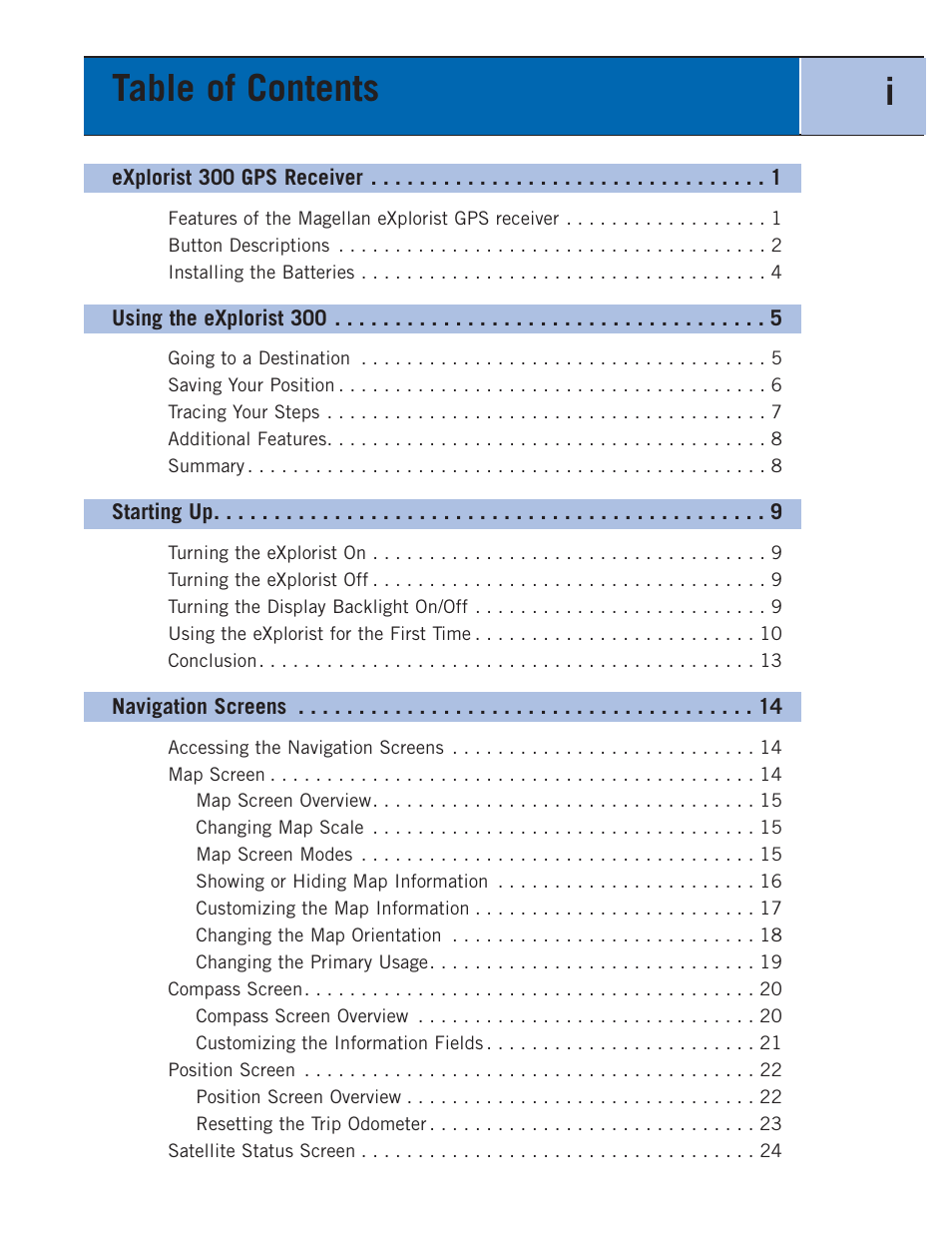 Thales Navigation 300 User Manual | Page 3 / 89