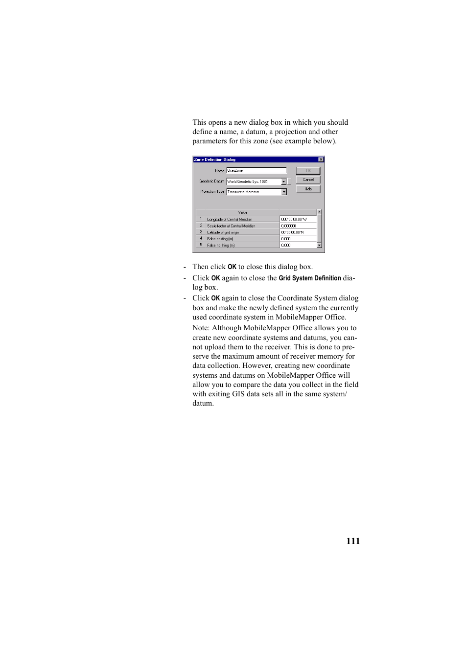 Thales Navigation Mobile Mapper User Manual | Page 117 / 128