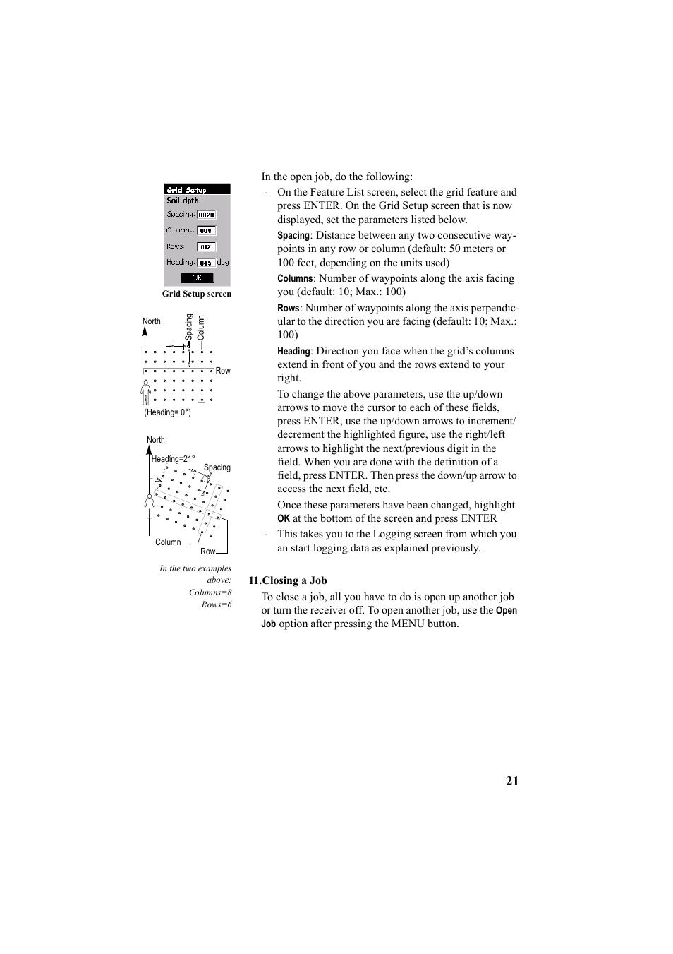 Closing a job | Thales Navigation Mobile Mapper User Manual | Page 27 / 128