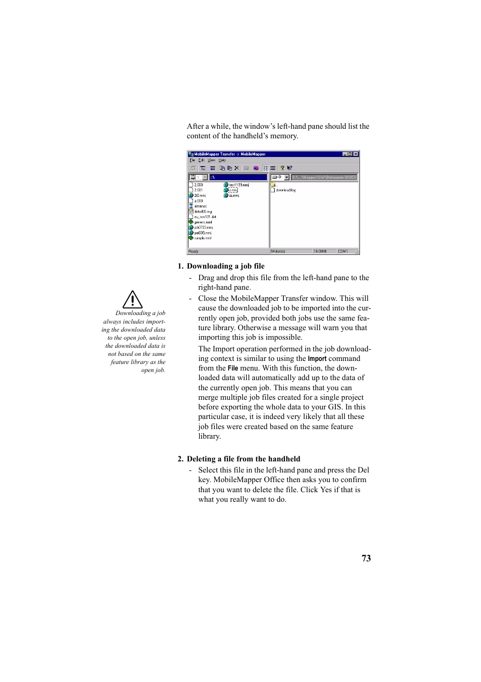 Thales Navigation Mobile Mapper User Manual | Page 79 / 128