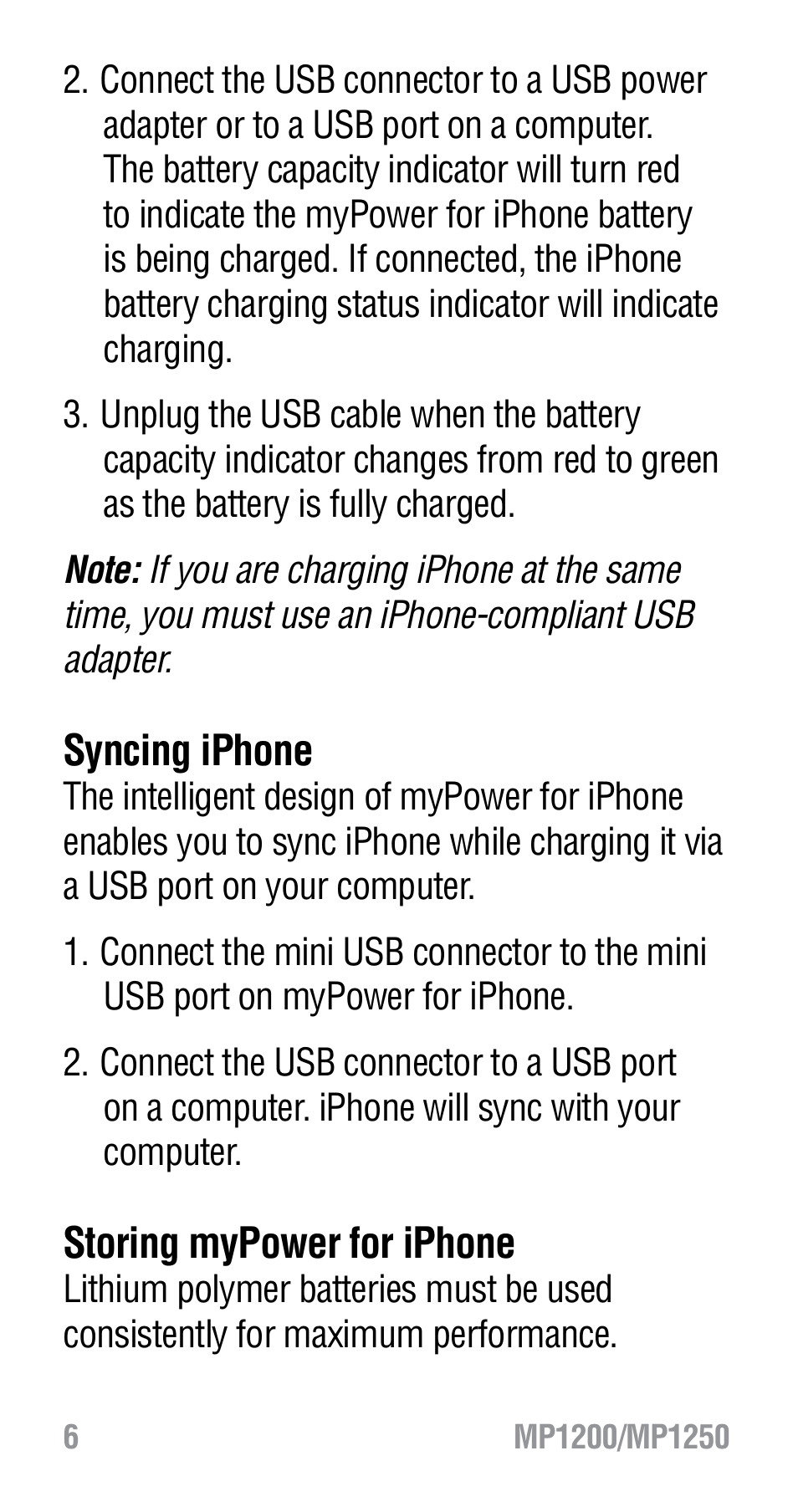 Tekkeon MP1200 User Manual | Page 8 / 12