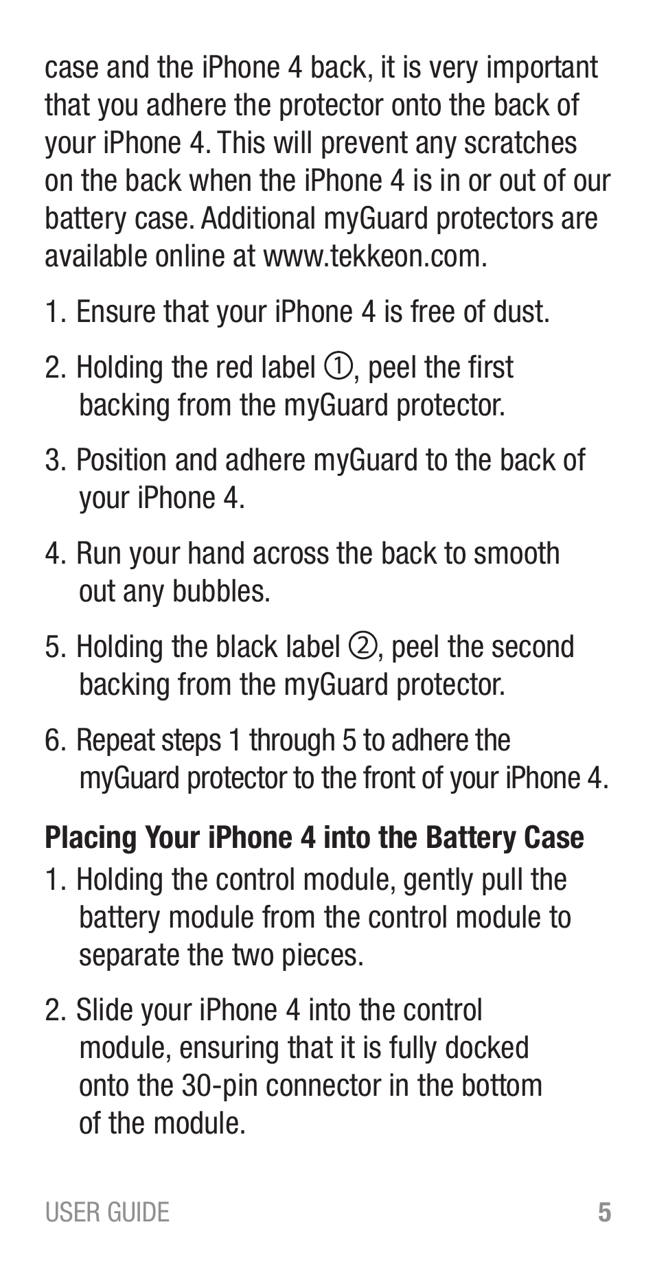 Tekkeon MP1280 User Manual | Page 7 / 16