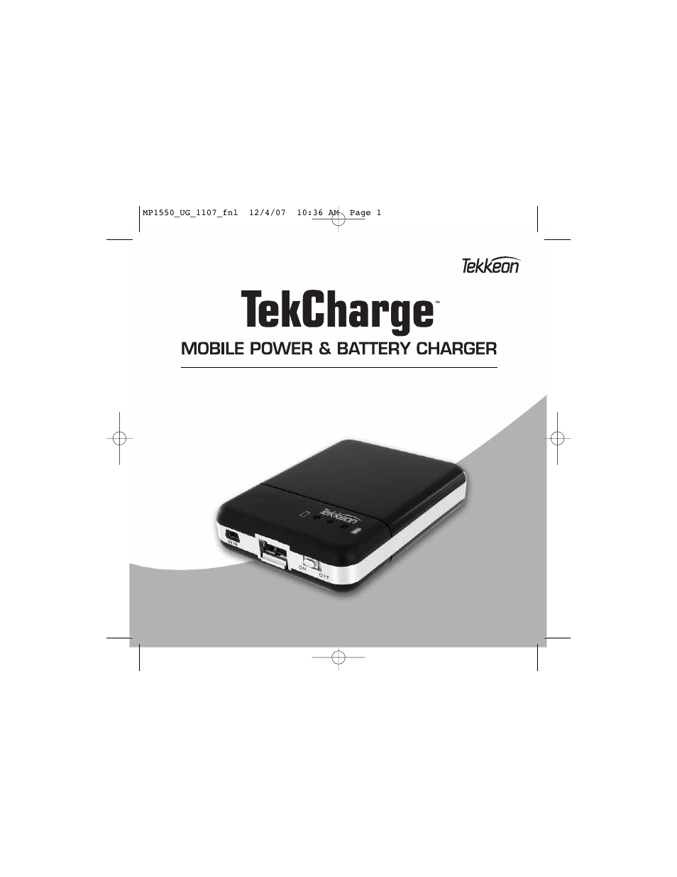 Tekkeon MP1550 User Manual | 16 pages