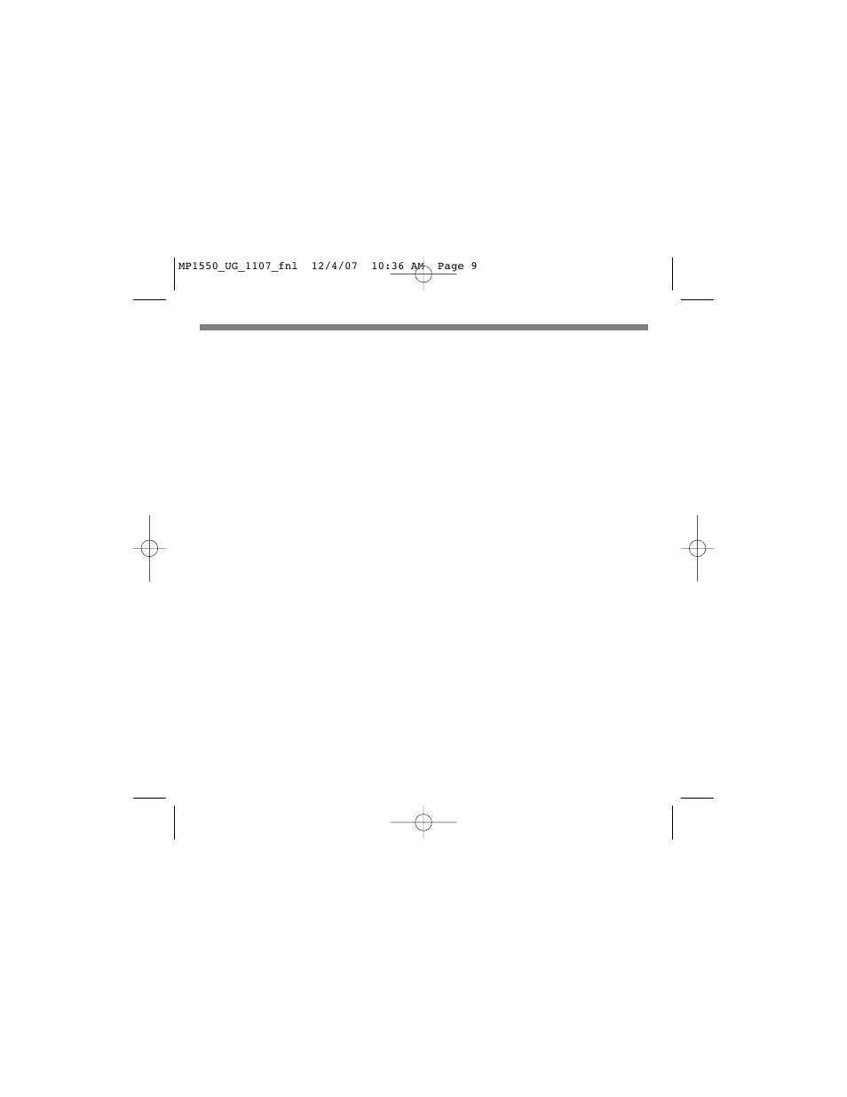 Limited warranty, 9user guide | Tekkeon MP1550 User Manual | Page 11 / 16