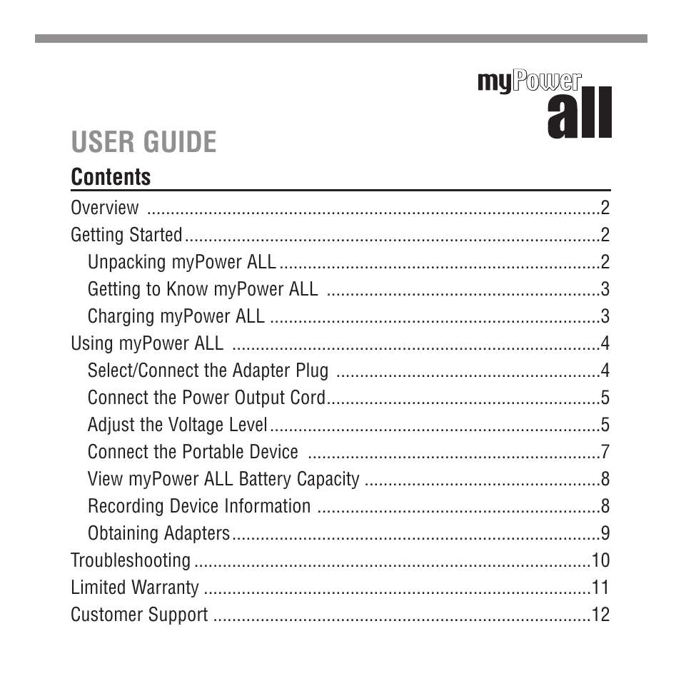 Tekkeon MP3300 User Manual | Page 3 / 16