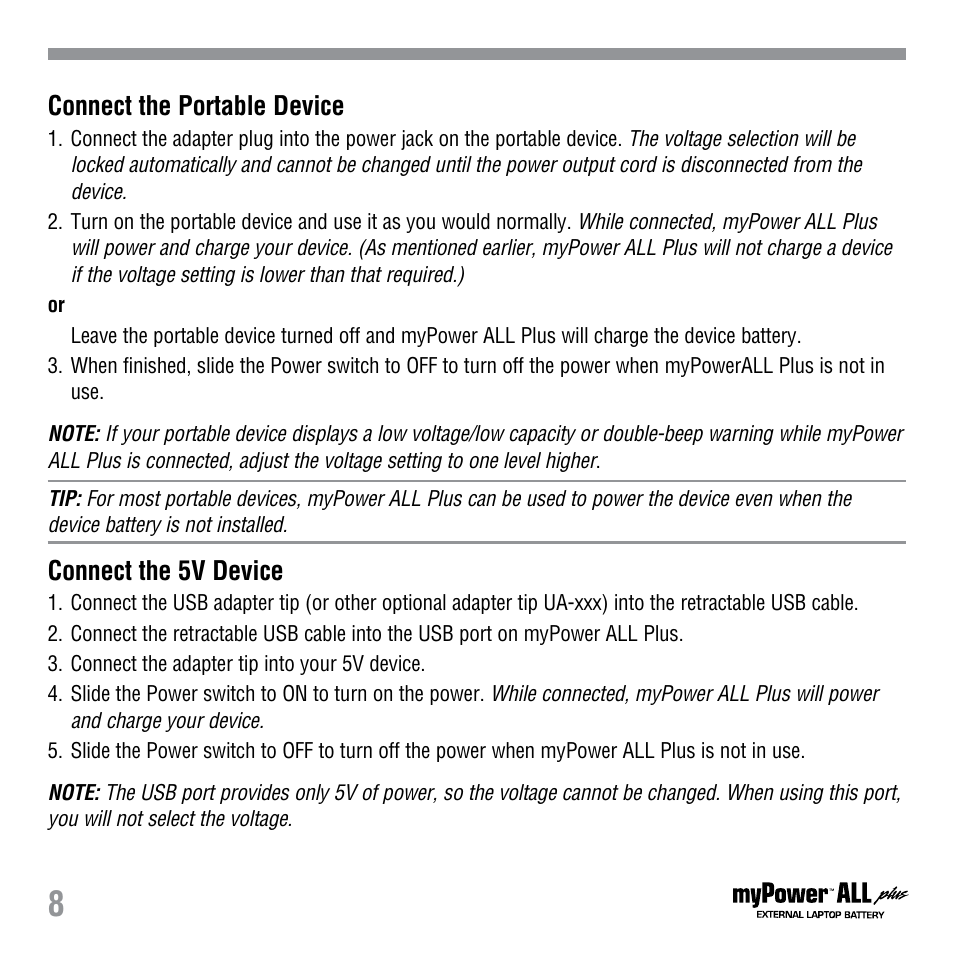 Tekkeon MP3450-10 User Manual | Page 10 / 16