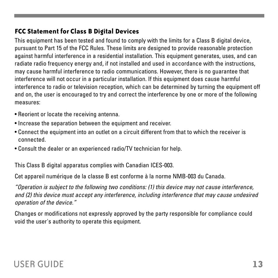 13 user guide | Tekkeon ET2000 User Manual | Page 15 / 16