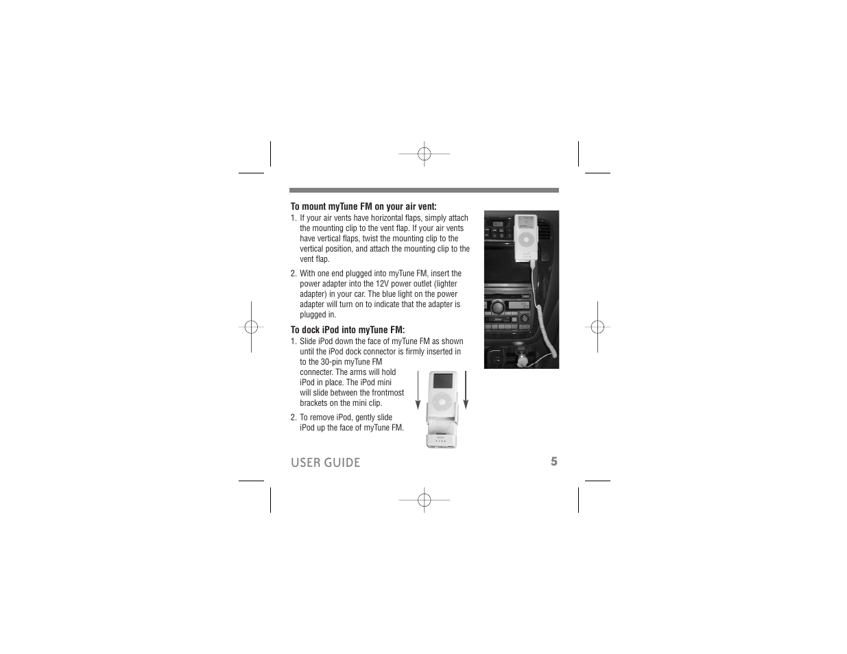 5user guide | Tekkeon IA1000 User Manual | Page 7 / 16