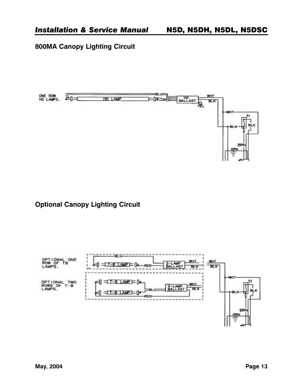 Tyler Refrigeration N5DSC User Manual | Page 13 / 21