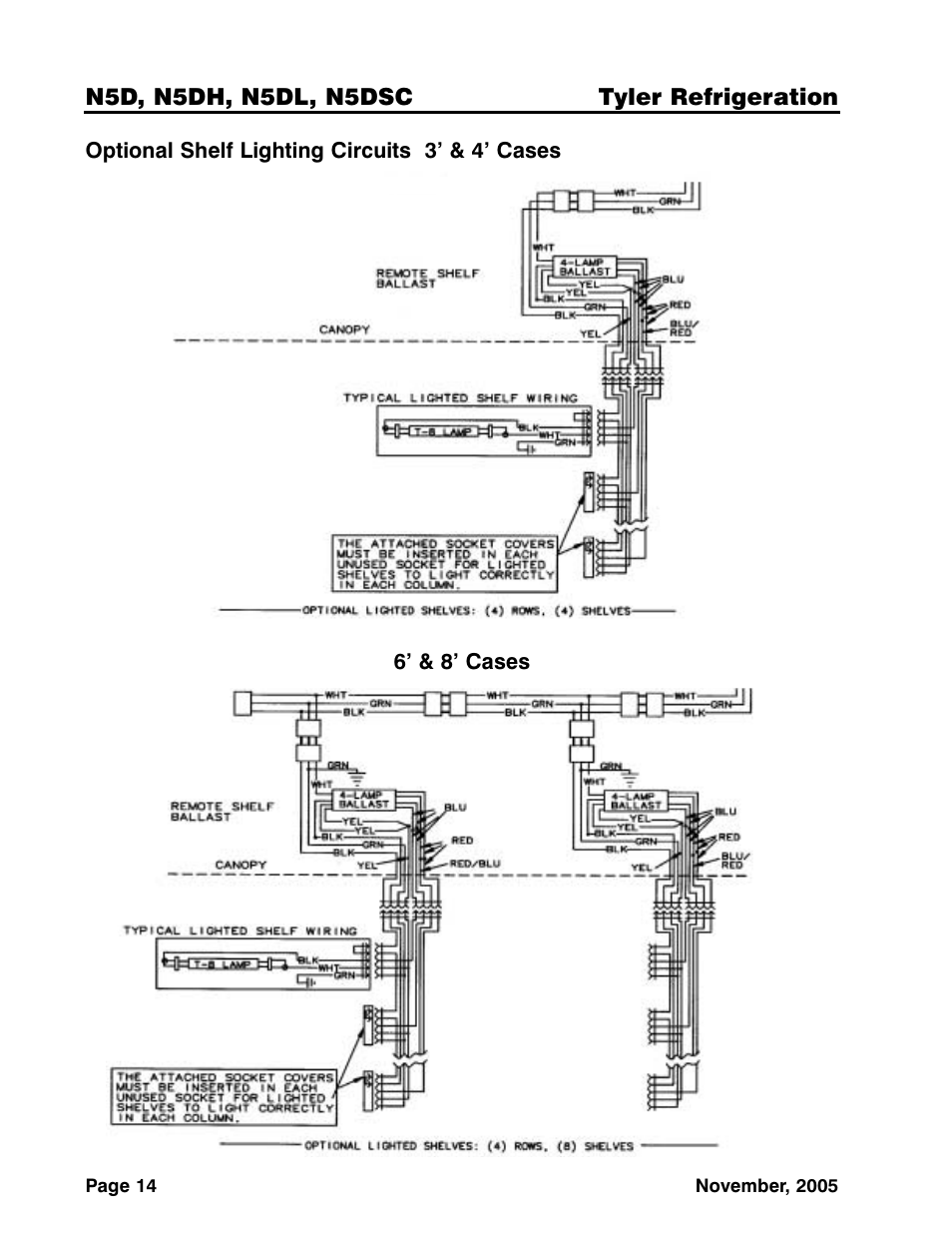 Tyler Refrigeration N5DSC User Manual | Page 14 / 21