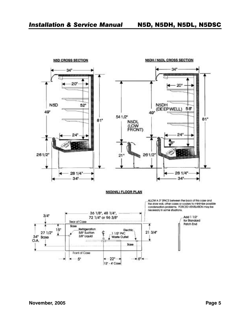Tyler Refrigeration N5DSC User Manual | Page 5 / 21
