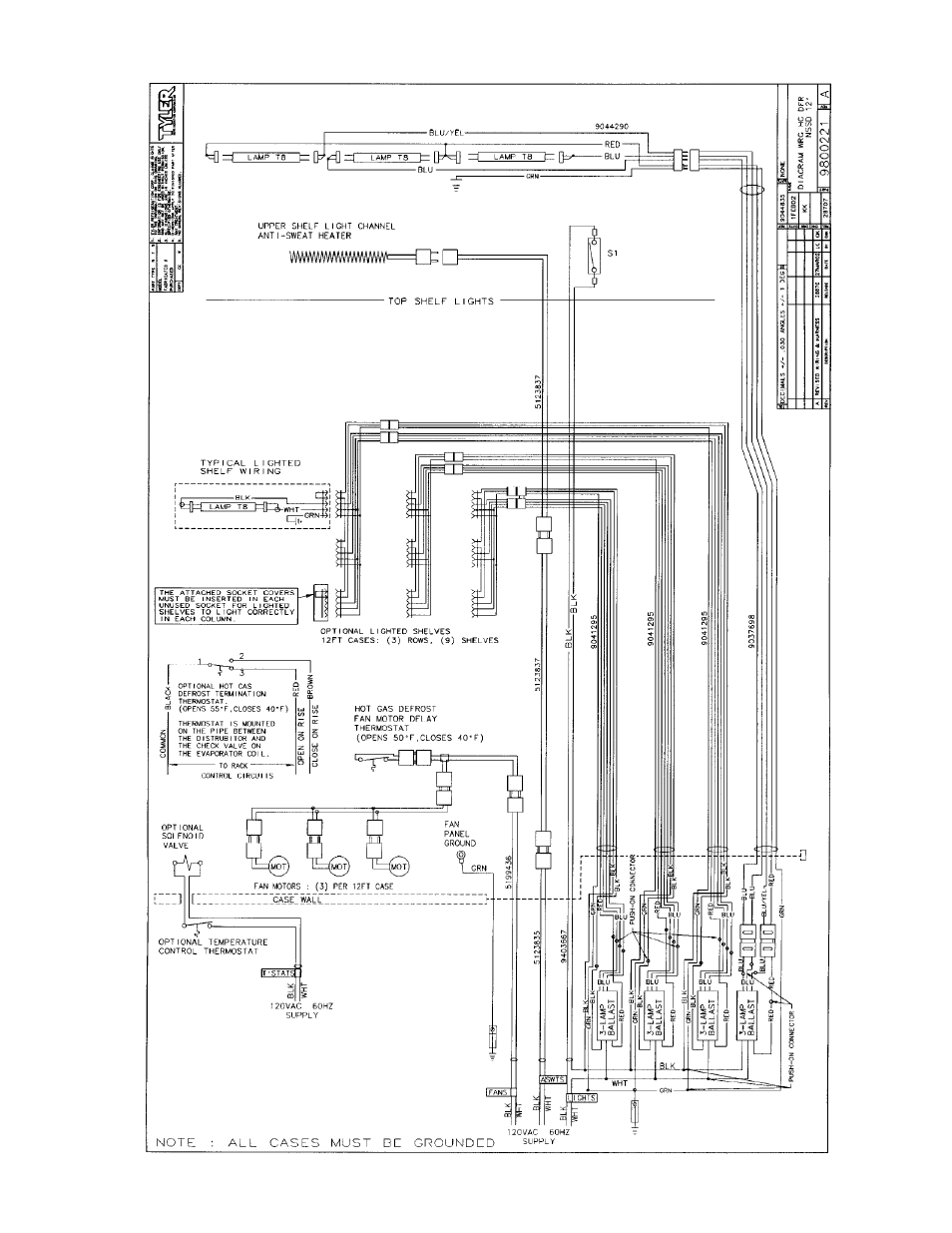 Tyler Refrigeration NSSD User Manual | Page 11 / 19