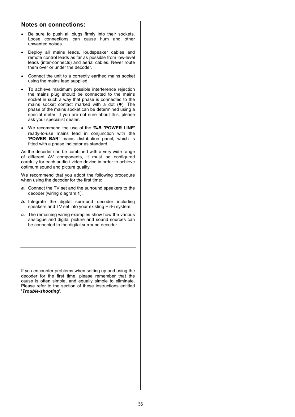 T+A Elektroakustik DD 1535 R User Manual | Page 36 / 64