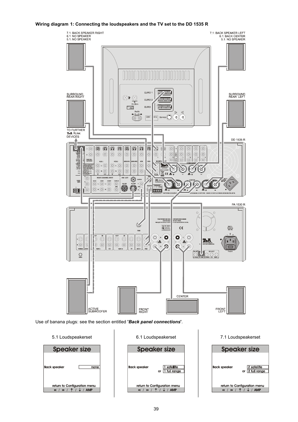 T+A Elektroakustik DD 1535 R User Manual | Page 39 / 64