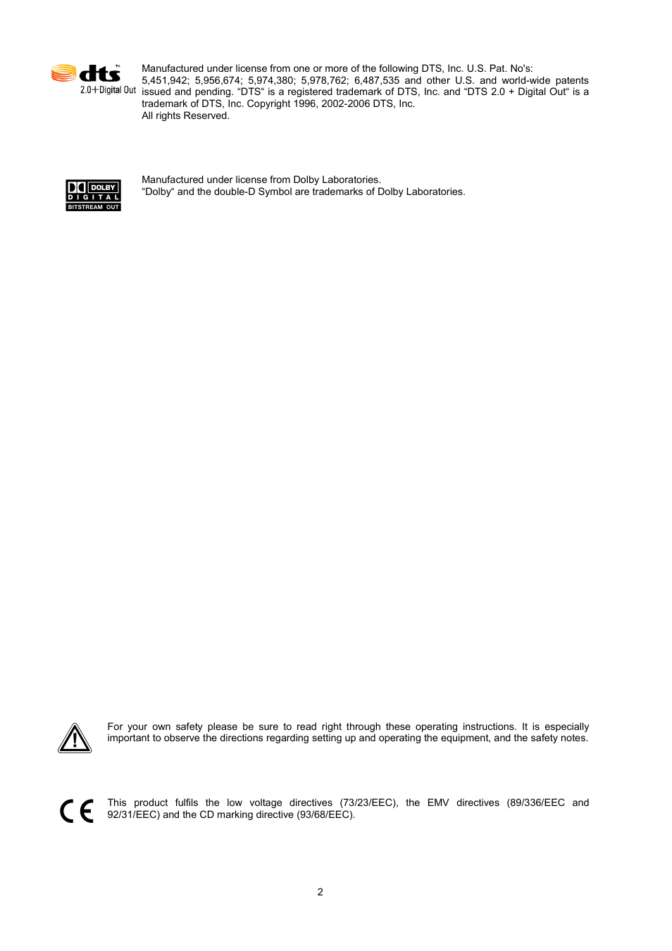 T+A Elektroakustik K1 AV User Manual | Page 2 / 58
