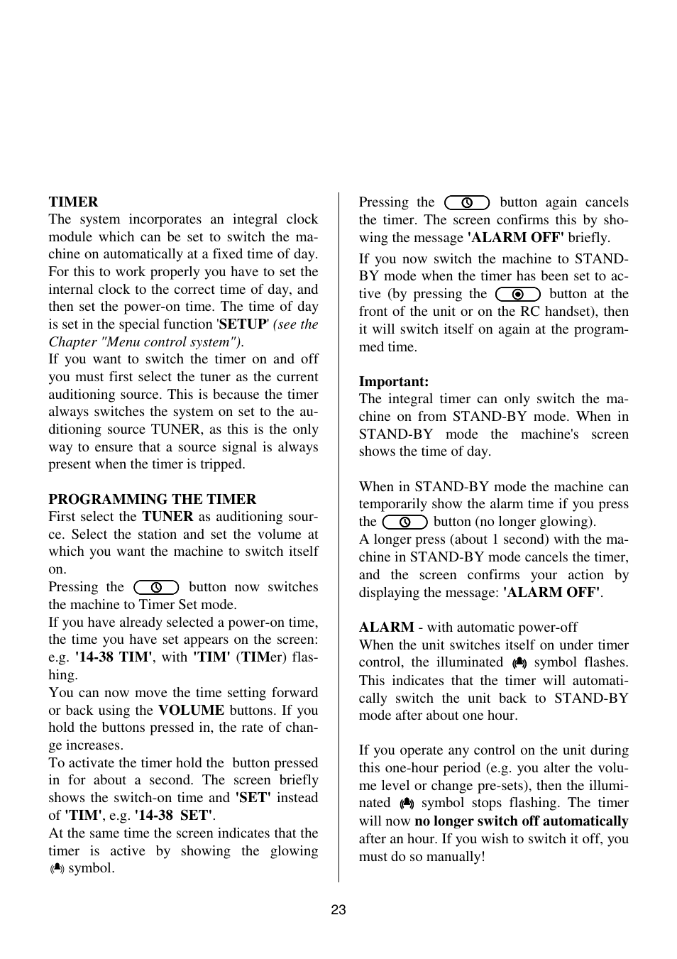 T+A Elektroakustik K1 CD-RECEIVER User Manual | Page 23 / 60