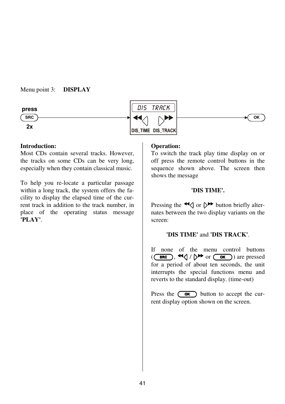 T+A Elektroakustik K1 CD-RECEIVER User Manual | Page 41 / 60