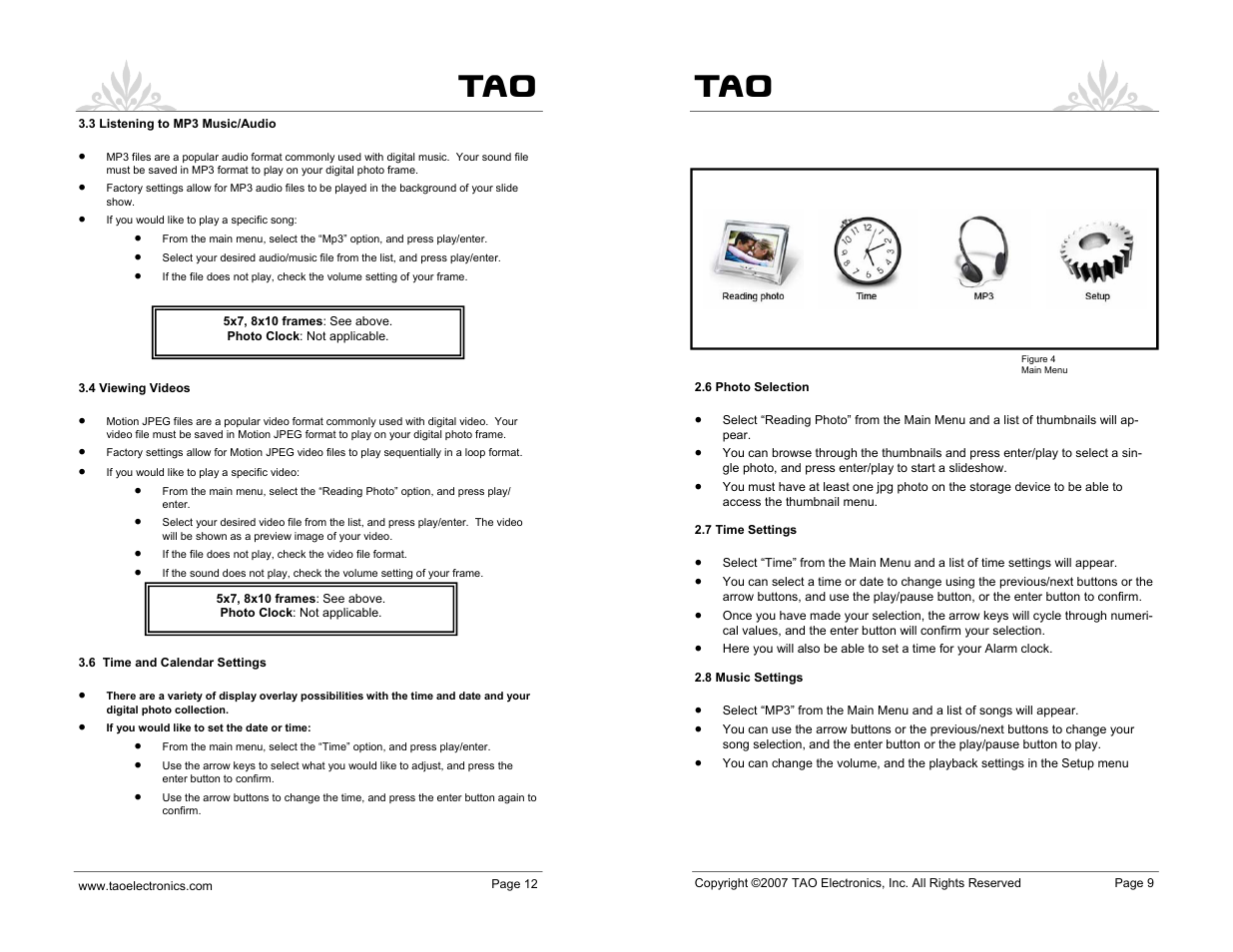 TAO 90010 User Manual | Page 9 / 10