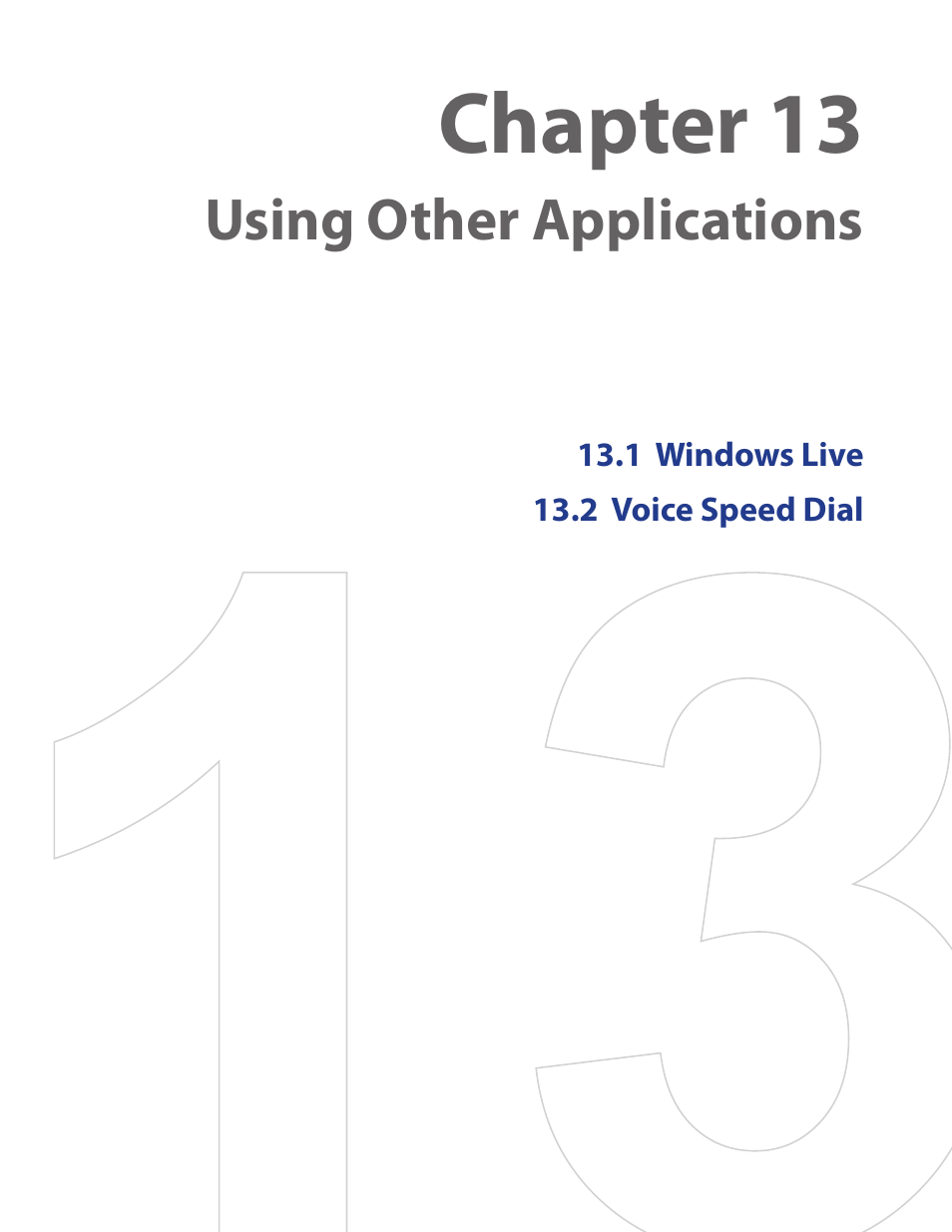 Chapter 13, Using other applications | TAO PDA Phone User Manual | Page 119 / 140