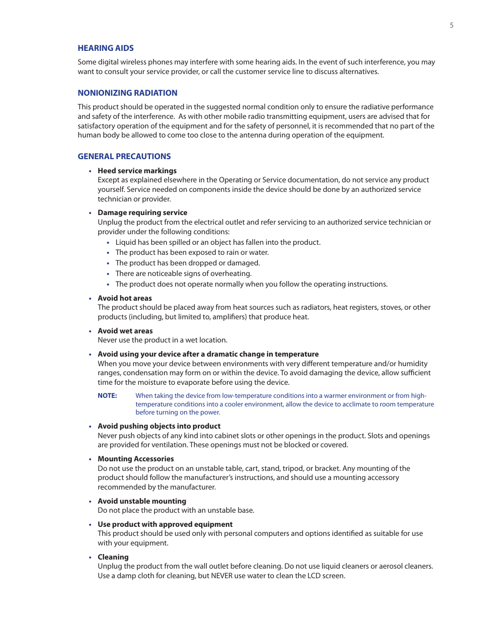 TAO PDA Phone User Manual | Page 5 / 140
