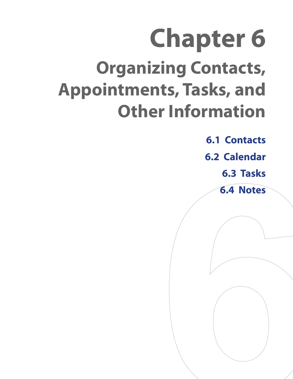 Chapter 6 | TAO PDA Phone User Manual | Page 51 / 140