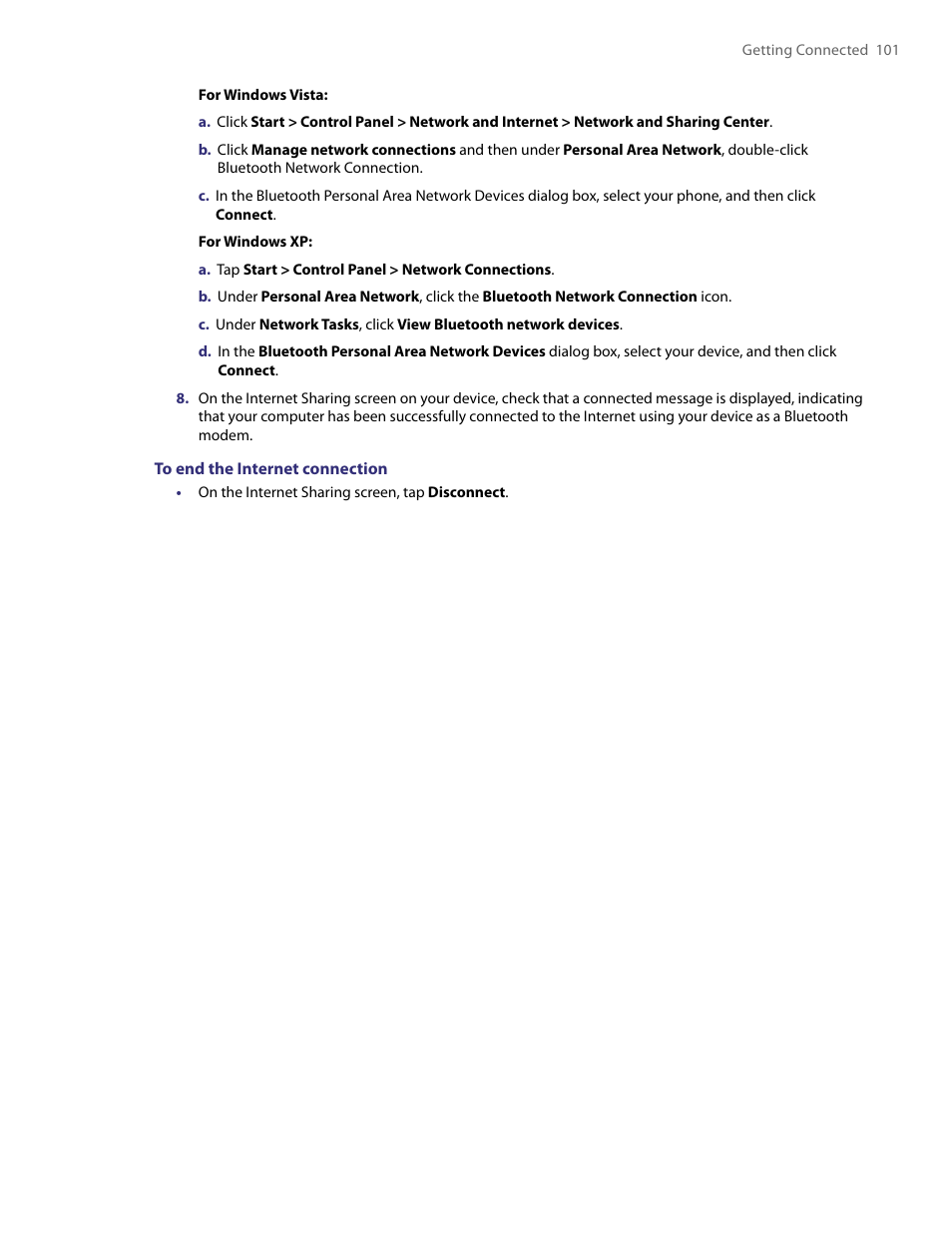 TAO PDA User Manual | Page 101 / 148