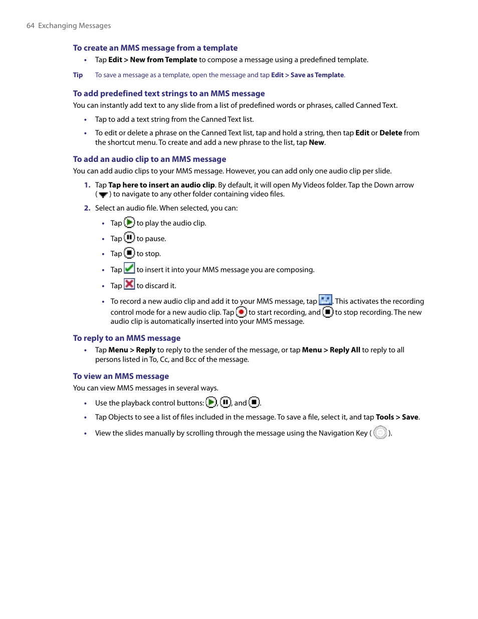 TAO PDA User Manual | Page 64 / 148