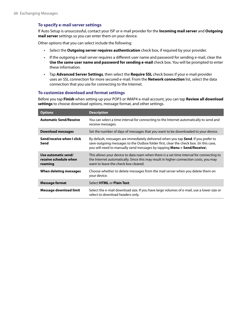 TAO PDA User Manual | Page 66 / 148