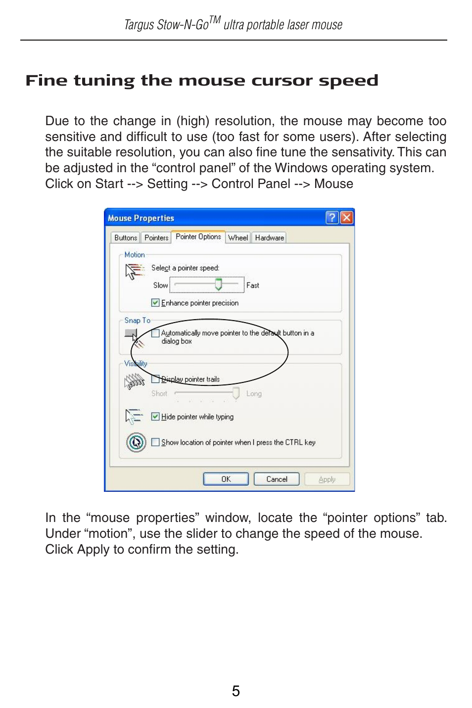 Targus Store-N-Go Ultra portable Laser AMU22US User Manual | Page 5 / 9