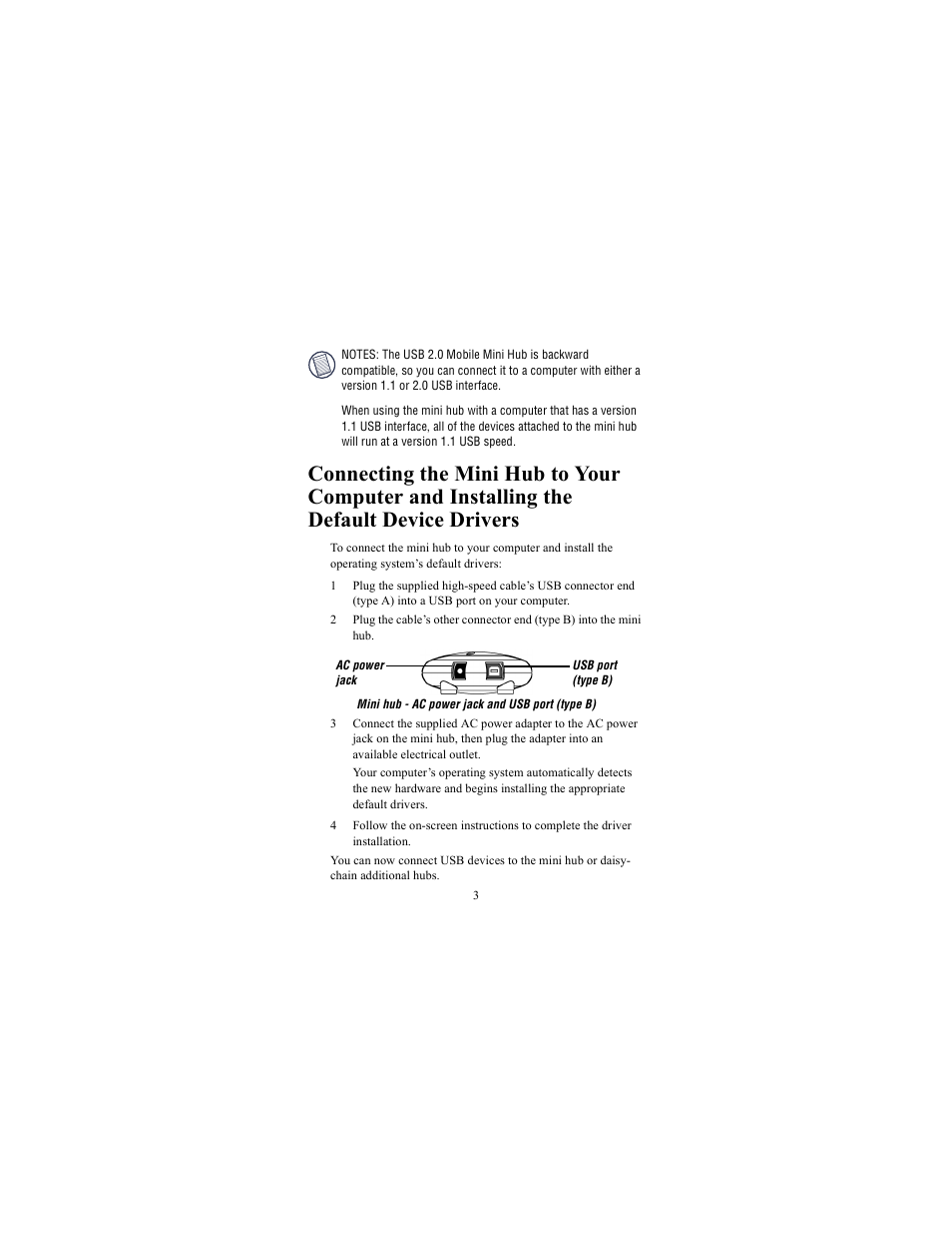 Targus USB-2.0 Mobile User Manual | Page 3 / 11