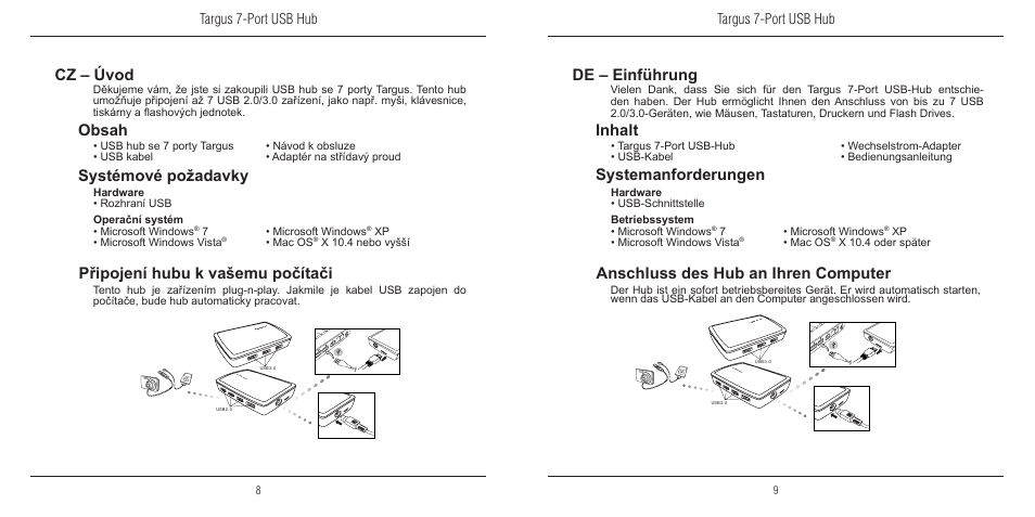 Targus 410-2366-203A/ACH120EU User Manual | Page 5 / 16