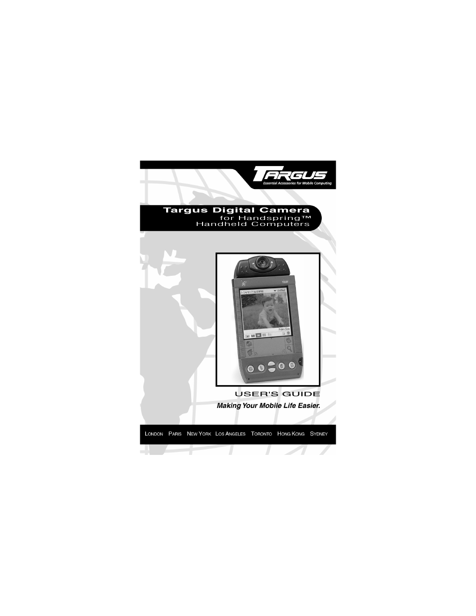 Targus Handspring Digital Camera User Manual | 33 pages