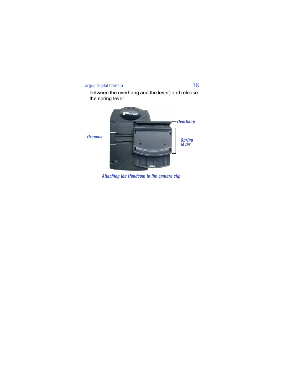 Targus Handspring Digital Camera User Manual | Page 18 / 33