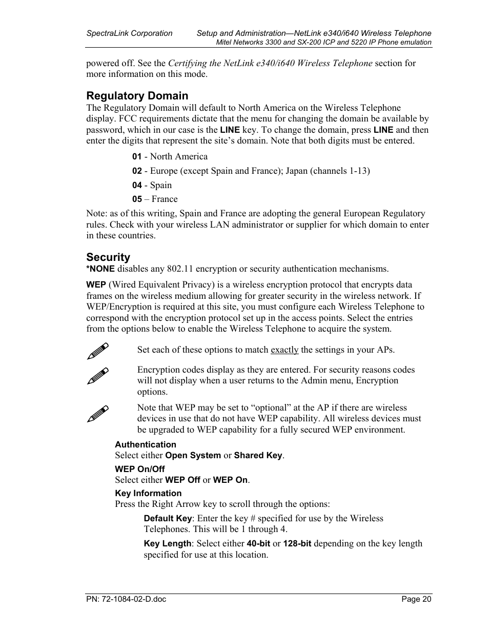 Targus netlink e340 User Manual | Page 20 / 47