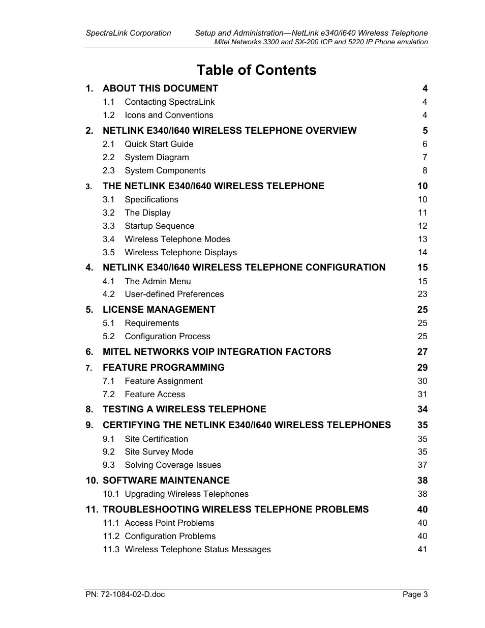 Targus netlink e340 User Manual | Page 3 / 47