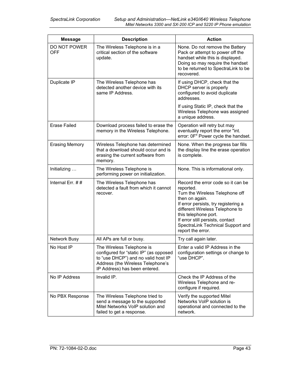 Targus netlink e340 User Manual | Page 43 / 47