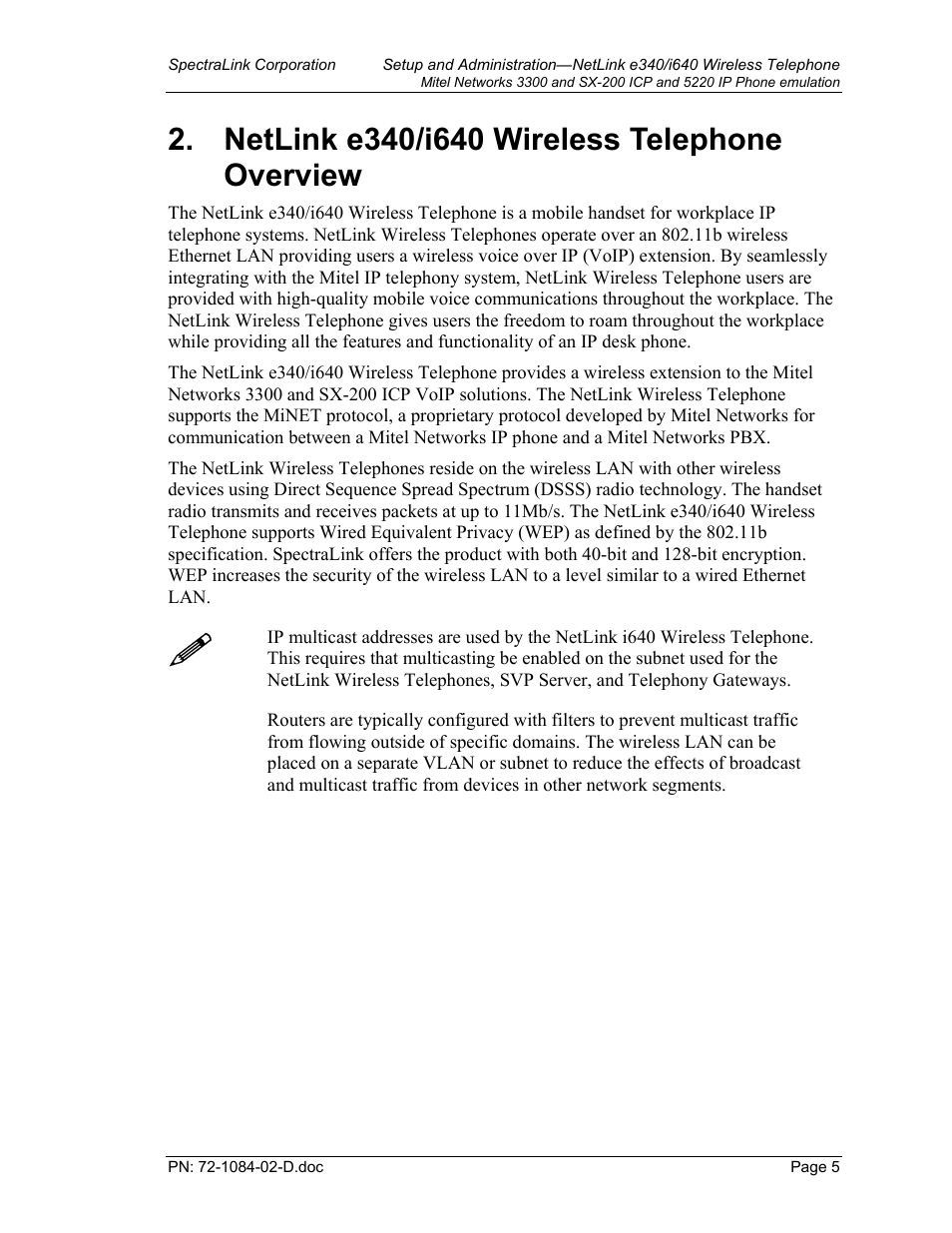Netlink e340/i640 wireless telephone overview, Netlink e340/i640 wireless telephone overview 5 | Targus netlink e340 User Manual | Page 5 / 47