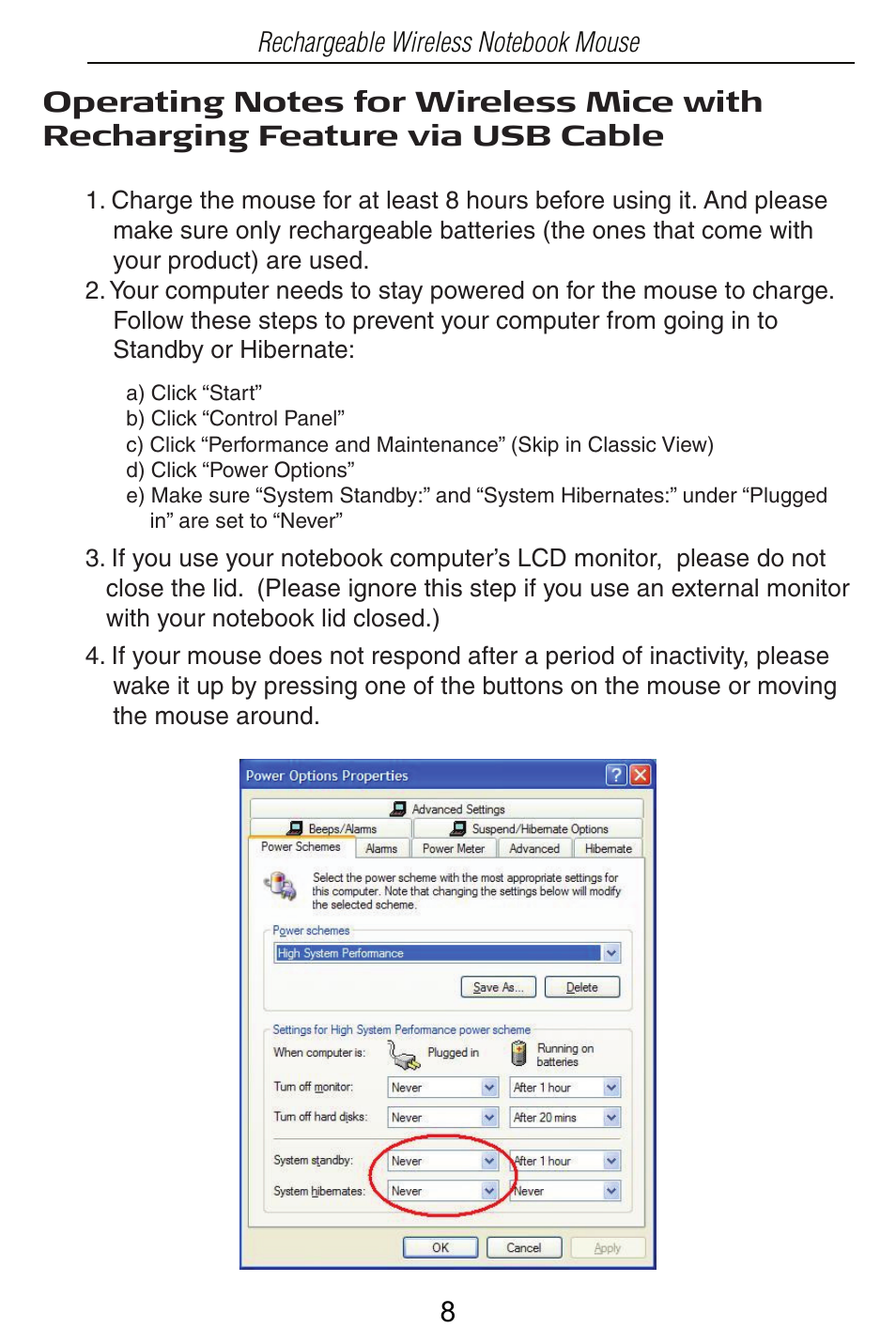 Targus Rechargeable Wireless Notebook Mouse User Manual | Page 8 / 259