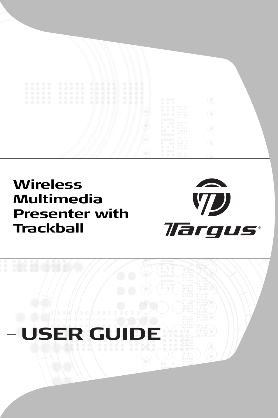 Targus Wireless Multimedia Presenter with Trackball User Manual | 16 pages