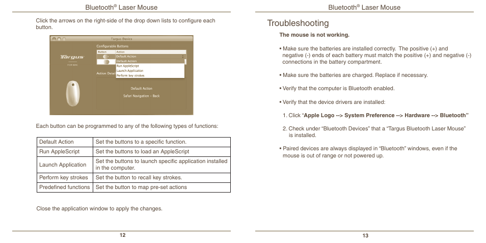 Troubleshooting | Targus AMB08US User Manual | Page 8 / 9