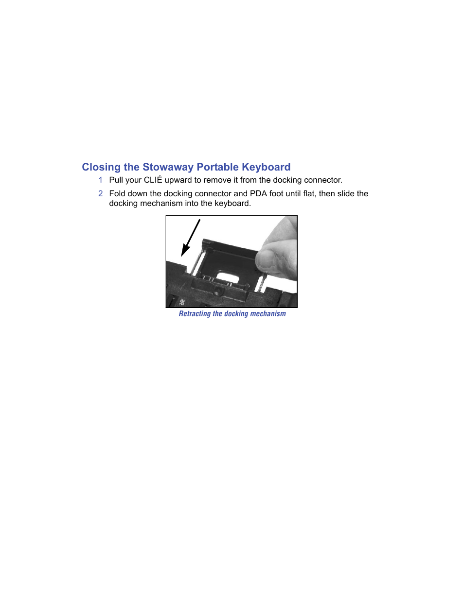 Closing the stowaway portable keyboard | Targus Stowaway User Manual | Page 14 / 37