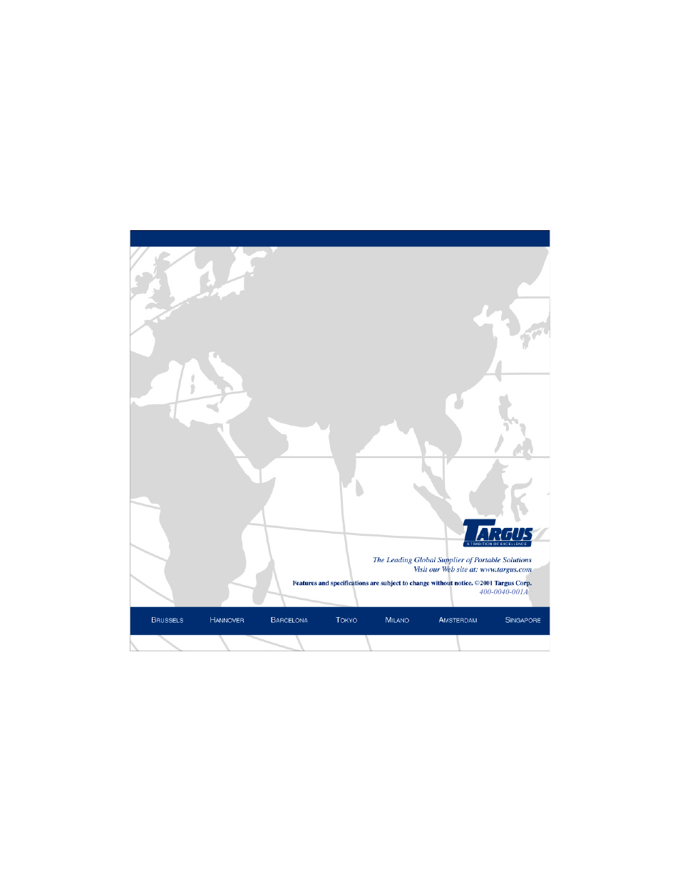 Targus Stowaway User Manual | Page 37 / 37