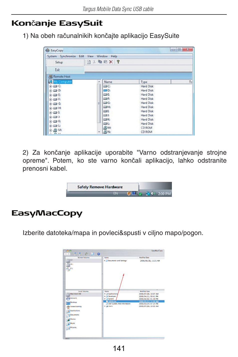 Targus USB Cable User Manual | Page 141 / 155