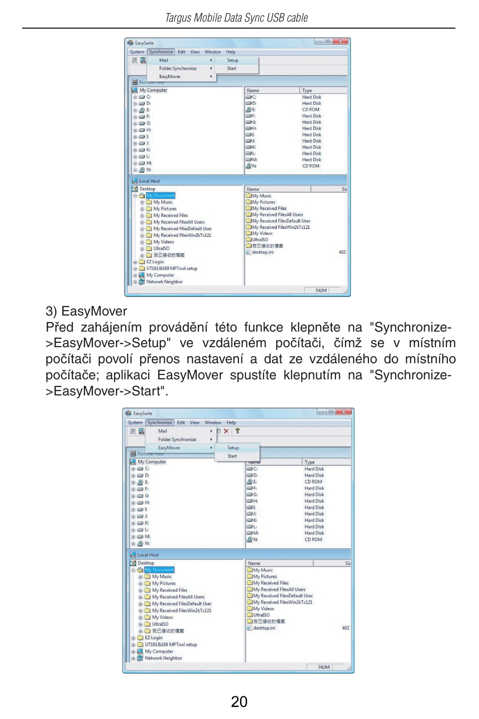 Targus USB Cable User Manual | Page 20 / 155