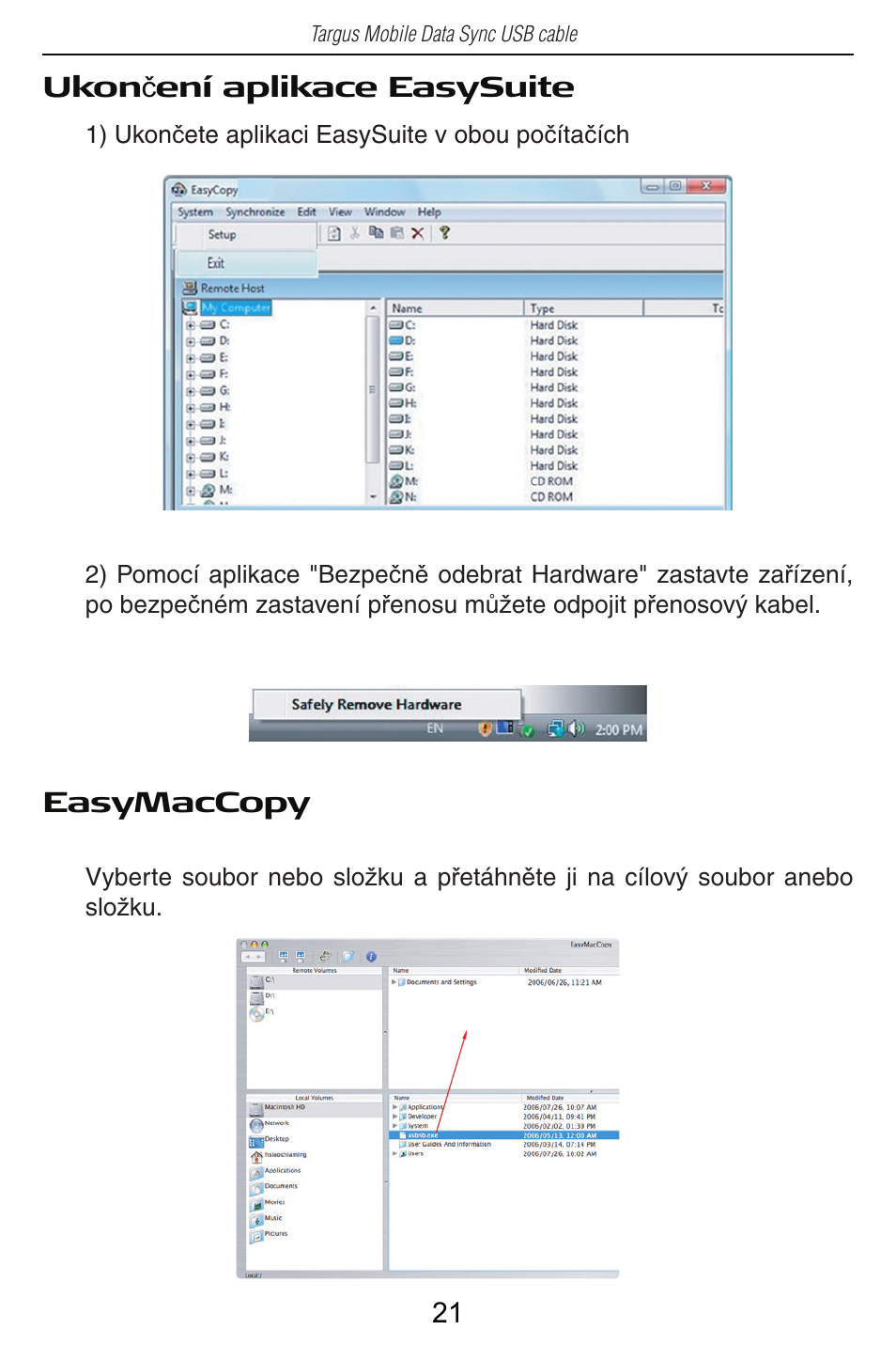 Targus USB Cable User Manual | Page 21 / 155